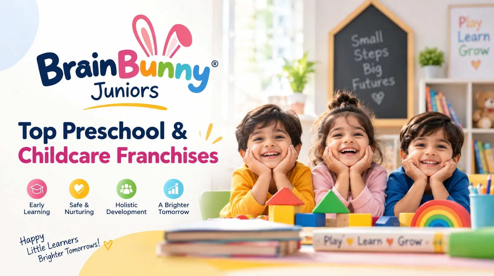 Top Preschool & Childcare Franchises in India: Cost, Investment, Support & Business Guide