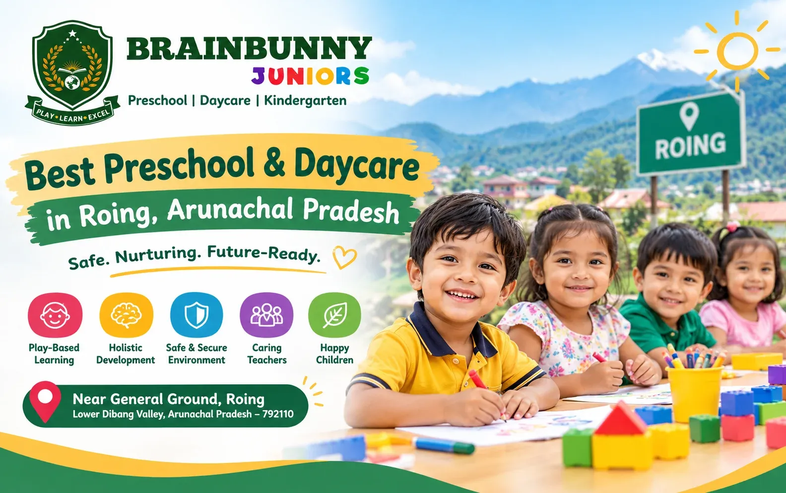 Best Preschool & Daycare in Roing, Arunachal Pradesh