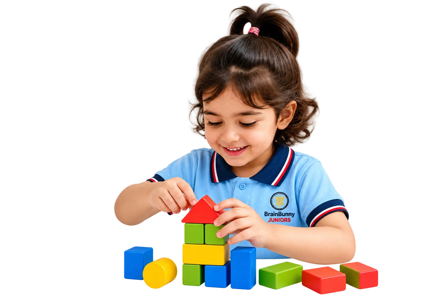 Preschool Child Learning & Playing