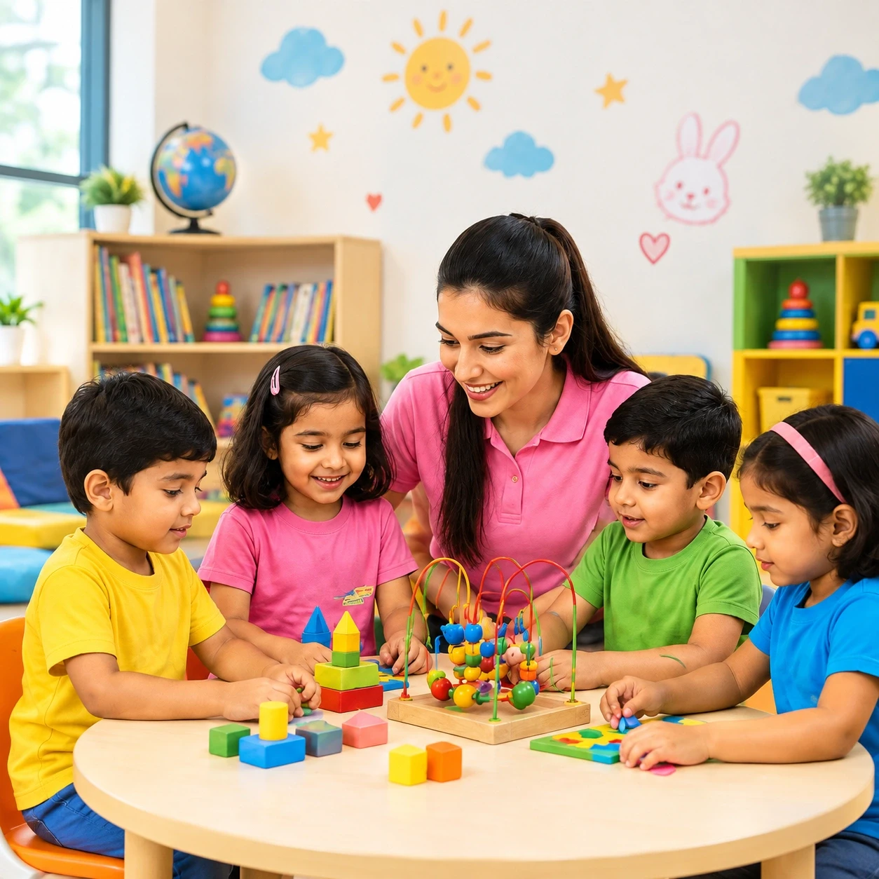 Preschool child at BrainBunny Juniors Dobam