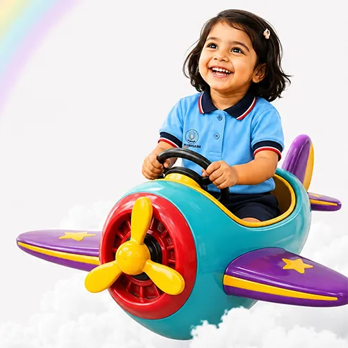 Preschool Child Learning & Playing