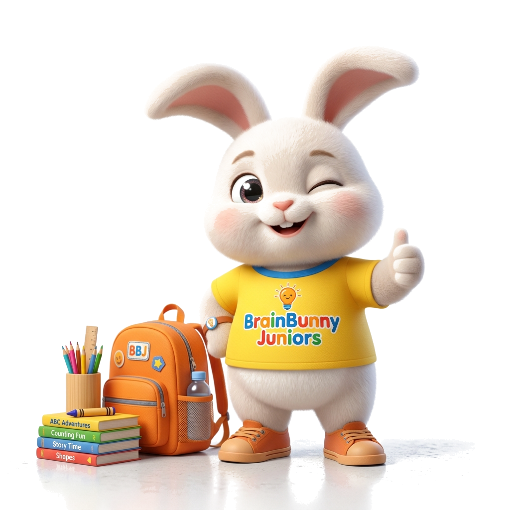 BrainBunny Juniors Mascot