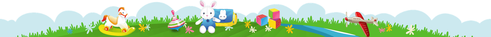 Kindergarten Toys & Meadow Bottom Banner