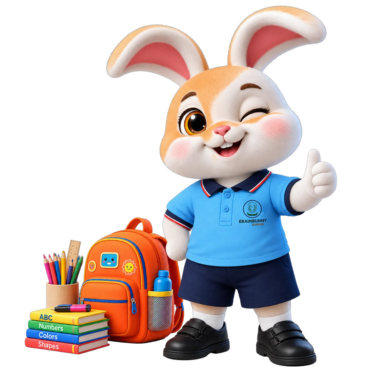 BrainBunny Juniors Mascot