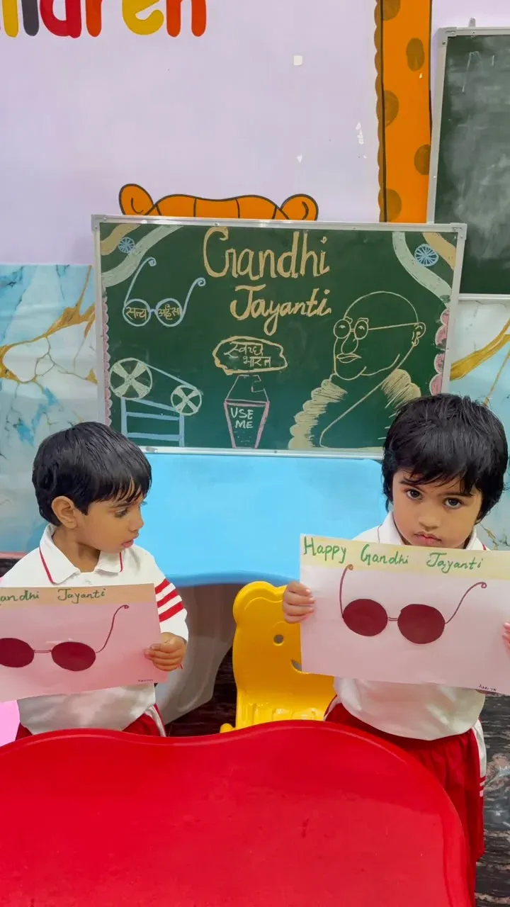 Gandhi Jayanti Celebration at BrainBunny Juniors – Gurugram Sector 84