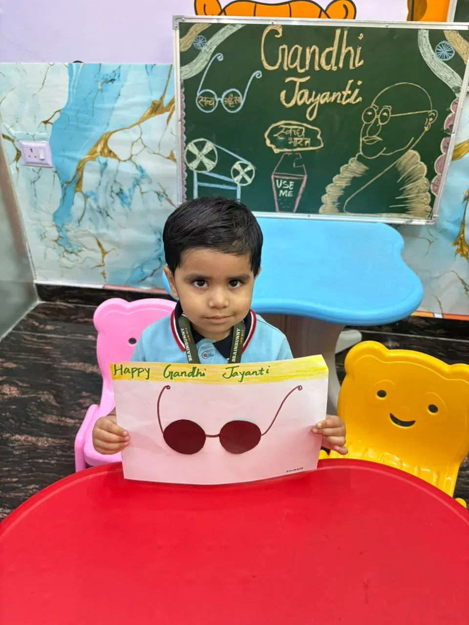 Gandhi Jayanti Celebration at BrainBunny Juniors – Gurugram Sector 84