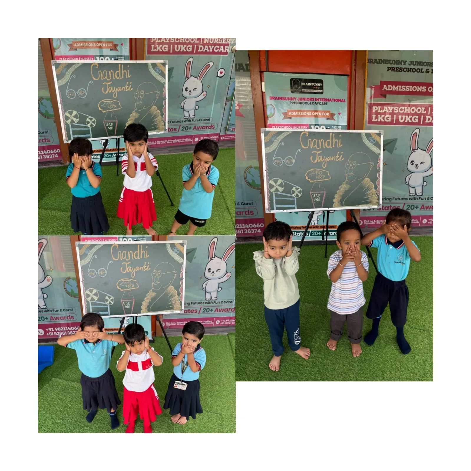 Gandhi Jayanti Celebration at BrainBunny Juniors – Gurugram Sector 84
