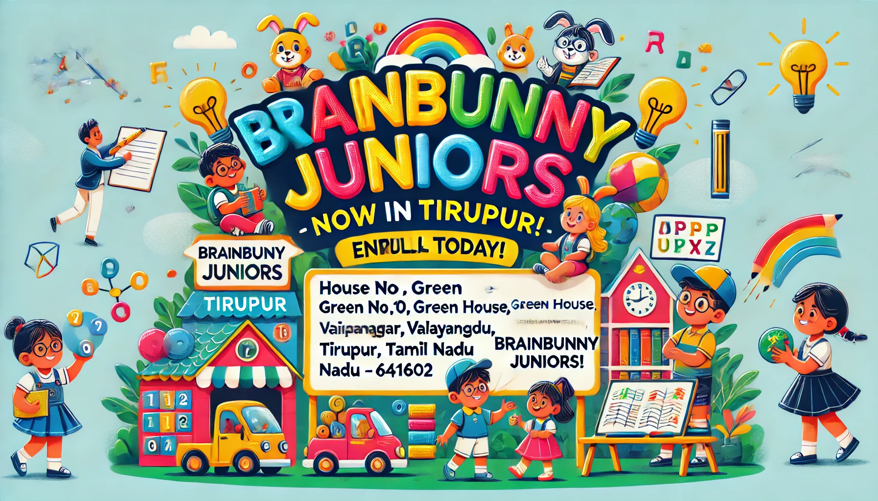 Best Preschool in Tirupur Tamil Nadu