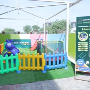 Safe and fun preschool play zone at BrainBunny Juniors