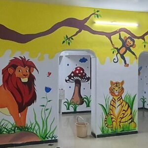 Classroom wall decorations with learning posters