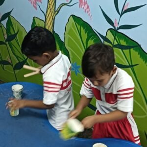 BrainBunny Juniors preschool kids enjoying indoor activities