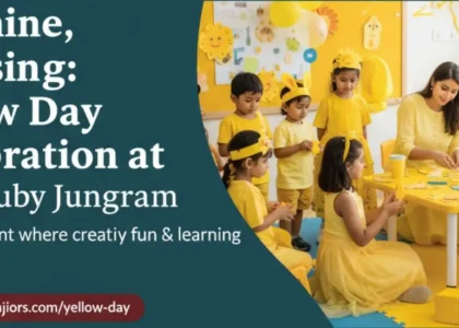 Yellow Day Celebration at BrainBunny Juniors Gurugram