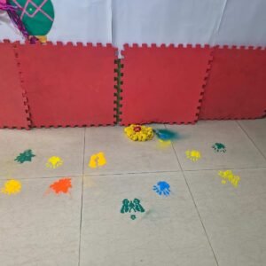 Happy Diwali moments with children at BrainBunny Juniors Preschool Ghaziabad