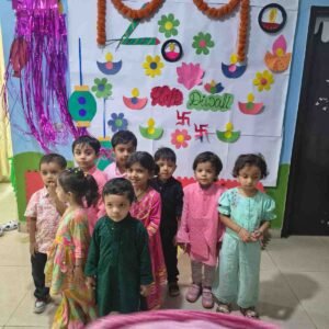Diwali celebration teaches cultural values and joy at BrainBunny Juniors Ghaziabad