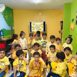 BrainBunny Juniors Gurugram organized Yellow Colour Day for early childhood learning