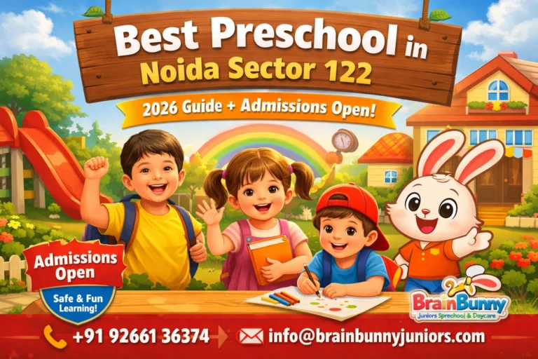 Best Preschool in Noida Sector 122 – Admissions Open at BrainBunny Juniors