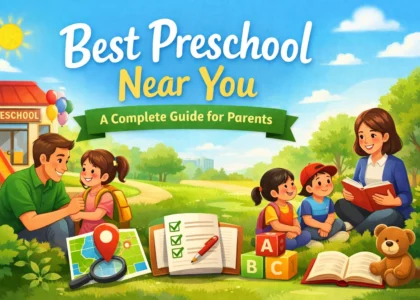 Best preschool near you with a safe, caring and child-friendly learning environment